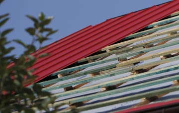 Auchlyne corrugated roofing costs